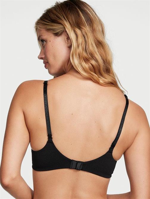 Işıltılı Logolu Pamuklu Perfect Shape Push-Up Sütyen