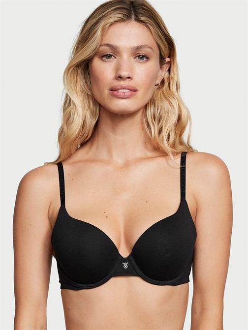 Işıltılı Logolu Pamuklu Perfect Shape Push-Up Sütyen