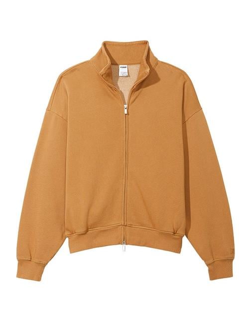 Ivy Fermuarlı Polar Varsity Sweatshirt