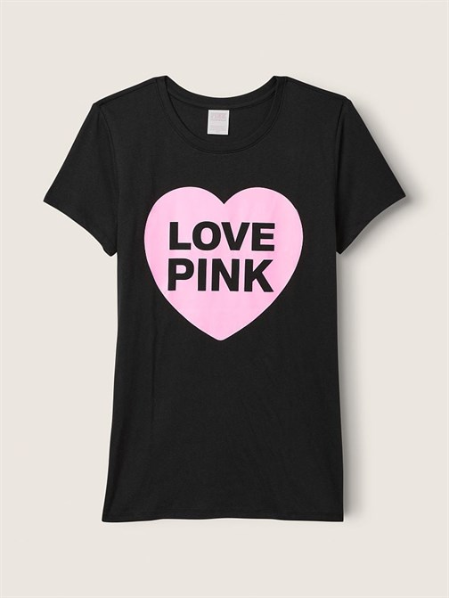 Kısa Kollu Bisiklet Yaka Mükemmel T-Shirt