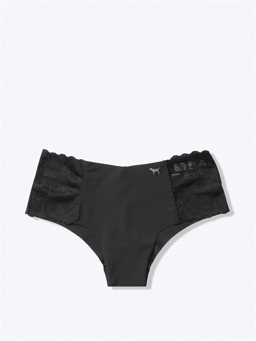 Lace Trim No-Show Cheekster
