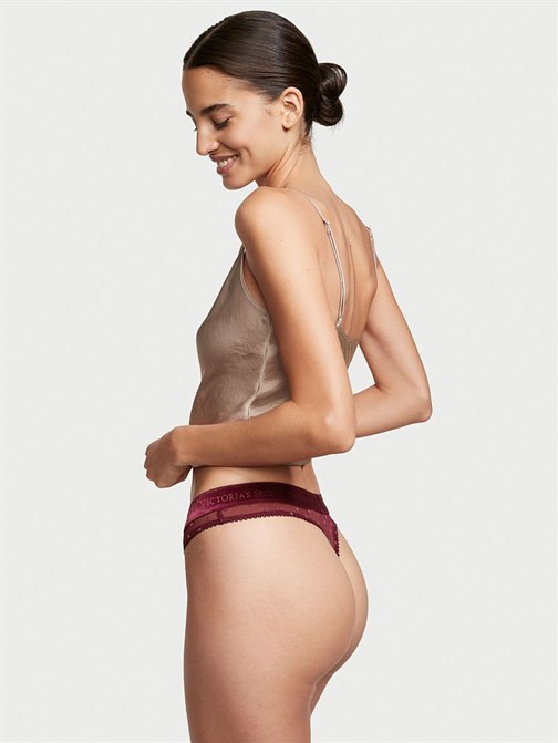 Lady Luxe Floke Noktalı Tanga Külot