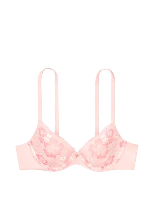 Lightly Lined Smooth & Lace Demi Bra
