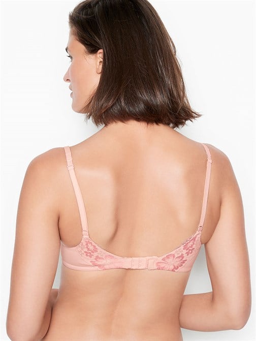 Lightly Lined Smooth & Lace Demi Bra