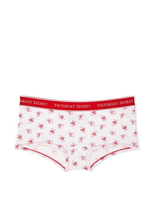 Logo Pamuklu Boyshort Külot
