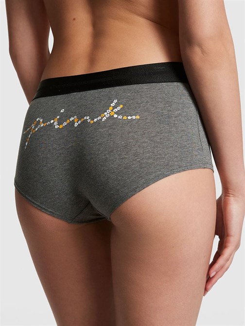 Logolu Boyshort Külot