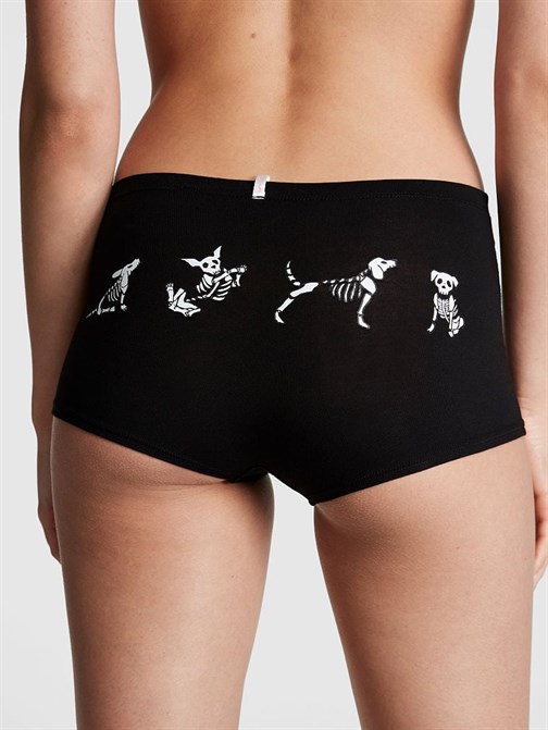 Logolu Pamuklu Boyshort Külot