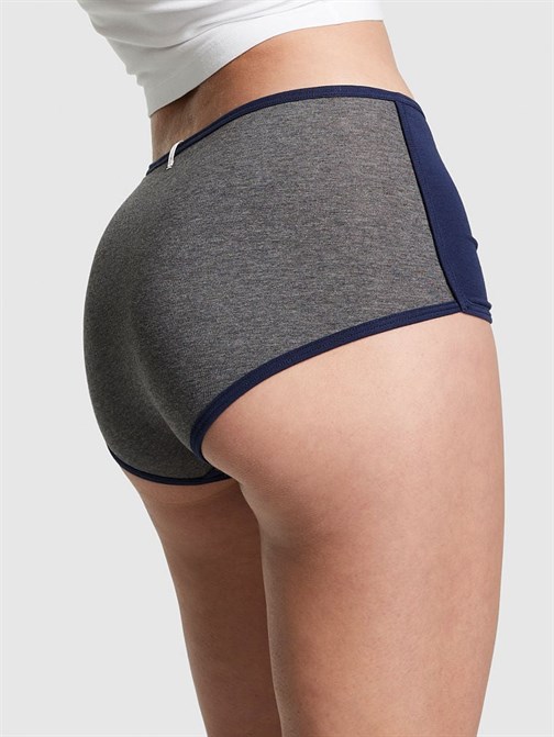 Logolu Pamuklu Boyshort Külot