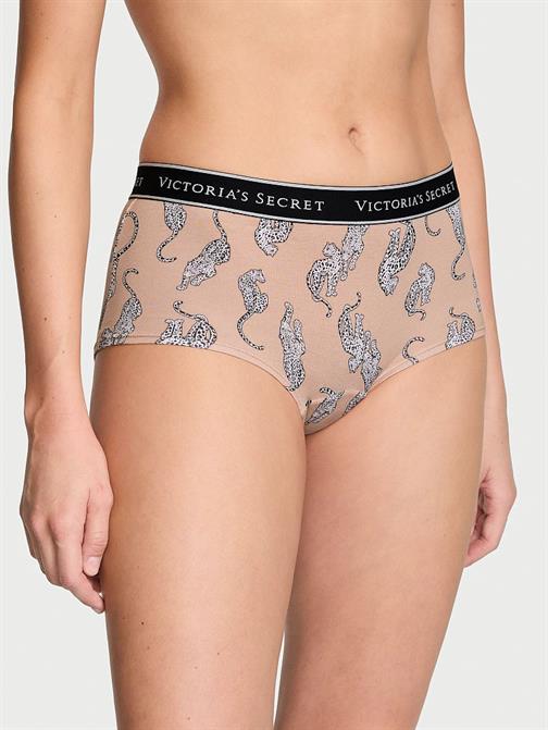 Logolu Pamuklu Boyshort Külot