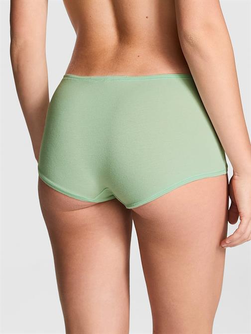 Logolu Pamuklu Boyshort Külot