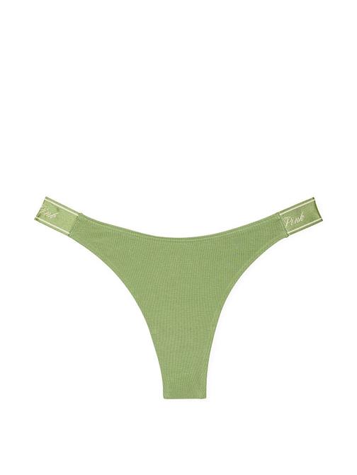 Logolu Pamuklu Scoop Tanga