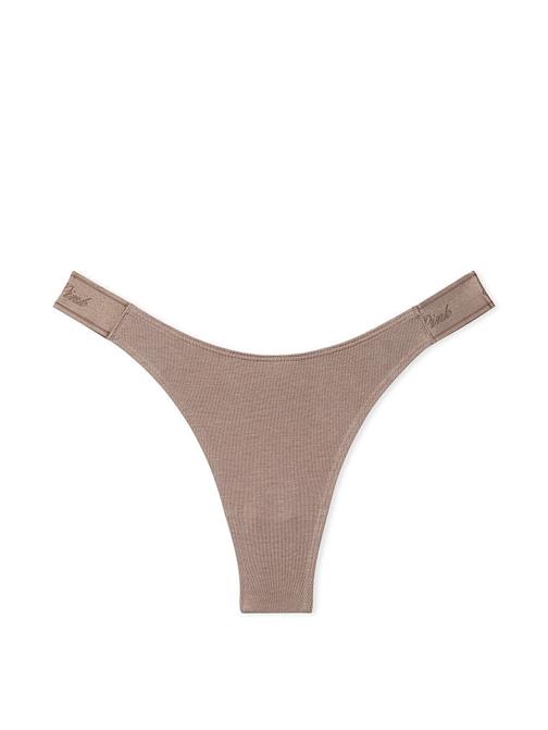 Logolu Pamuklu Scoop Tanga