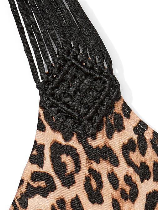 Makrome Püsküllü Bralet Bikini Üstü