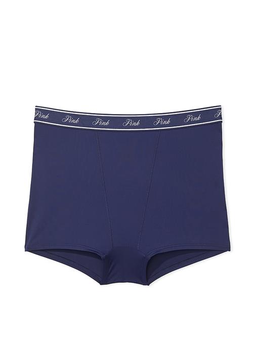 Mikro Logolu Yüksek Bel Boyshort Külot