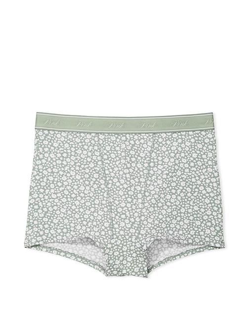 Mikro Logolu Yüksek Bel Boyshort Külot