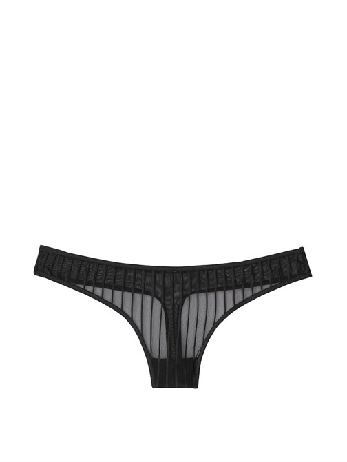 No-show Sheer Mesh Thong Panty