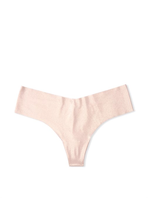 No-Show Shimmer Thong Panty