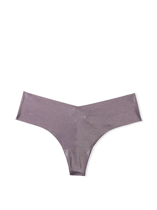 No-Show Shimmer Thong Panty