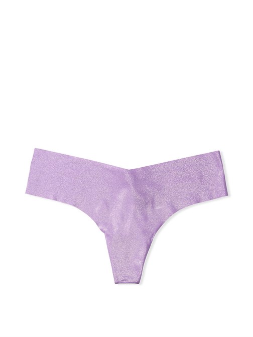 No-Show Shimmer Thong Panty