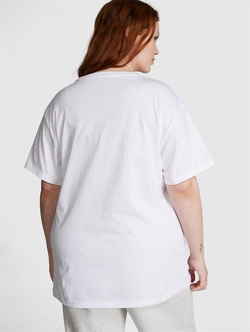 Oversize Kısa Kollu Campus Tişört