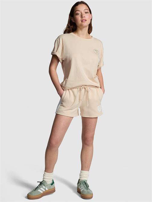 Oversize Kısa Kollu Kampüs Tişört