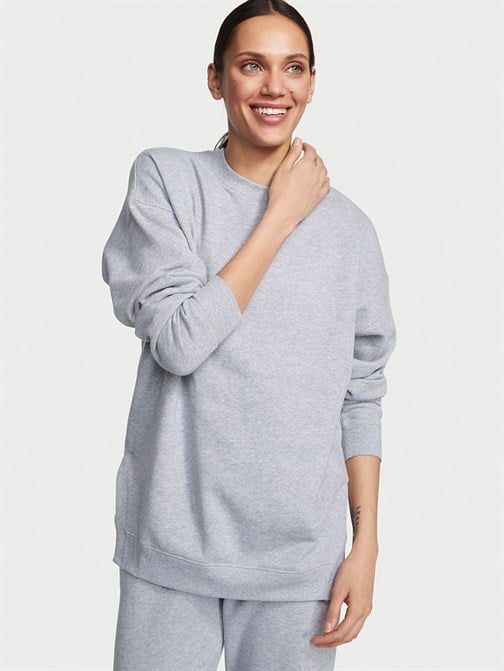 Pamuklu Balıkçı Yaka Polar Sweatshirt