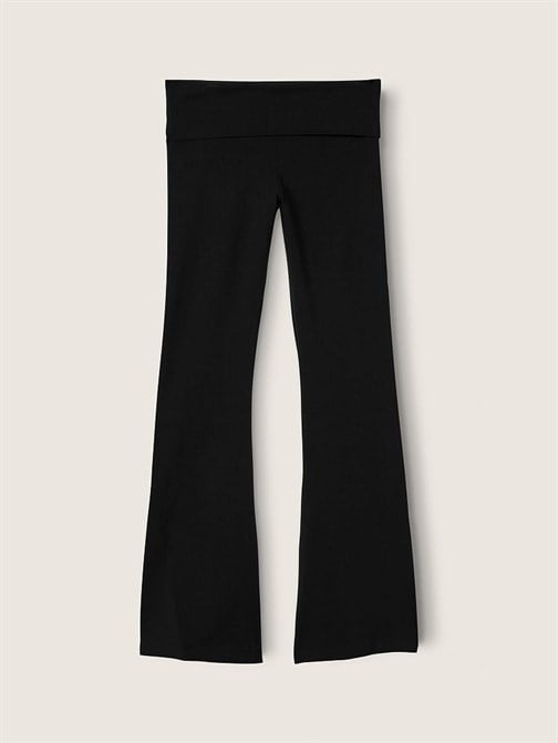 Pamuklu Beli Katlamalı Pantolon
