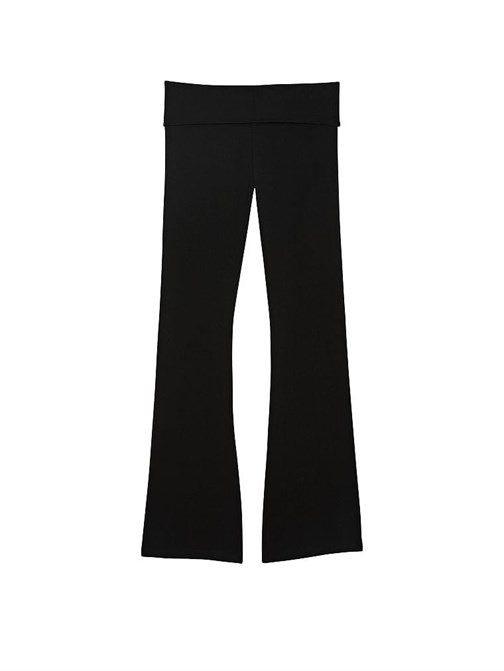 Pamuklu Beli Katlanabilen Pantolon