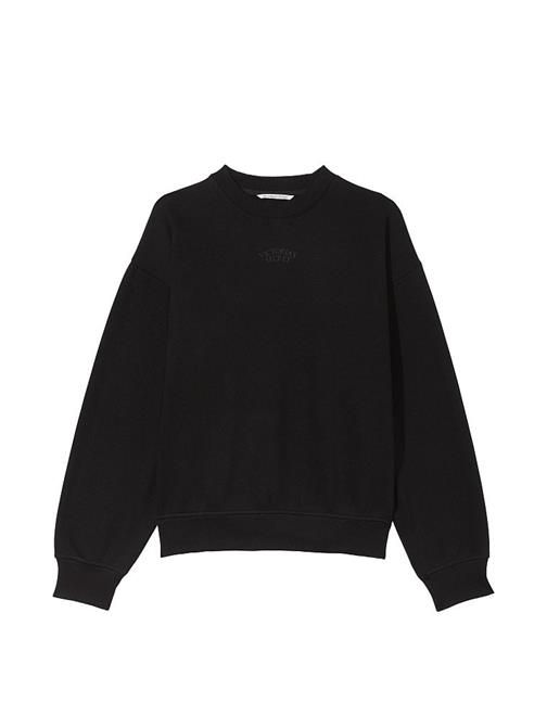 Pamuklu Bisiklet Yaka Oversize Polar Sweatshirt