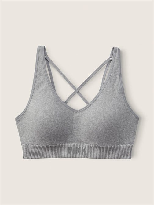 PINK Active Seamless Orta Etkili Sporcu Sütyeni