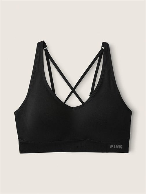 PINK Active Seamless Orta Etkili Sporcu Sütyeni