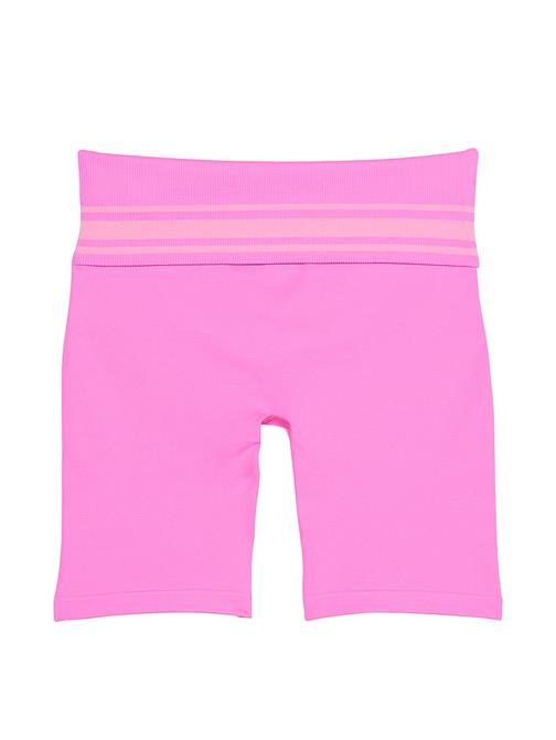 PINK Seamless Katlanabilir Biker Şort