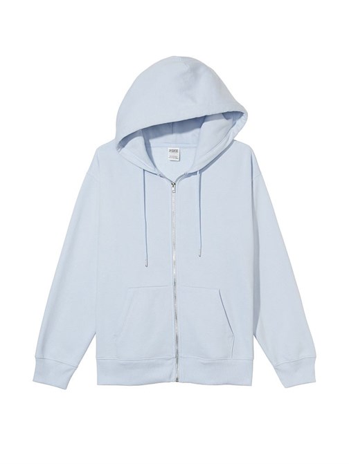 Premium Polar Oversize Fermuarlı Kapüşonlu Sweatshirt