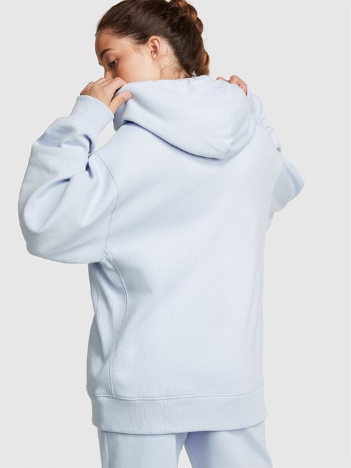 Premium Polar Oversize Fermuarlı Kapüşonlu Sweatshirt