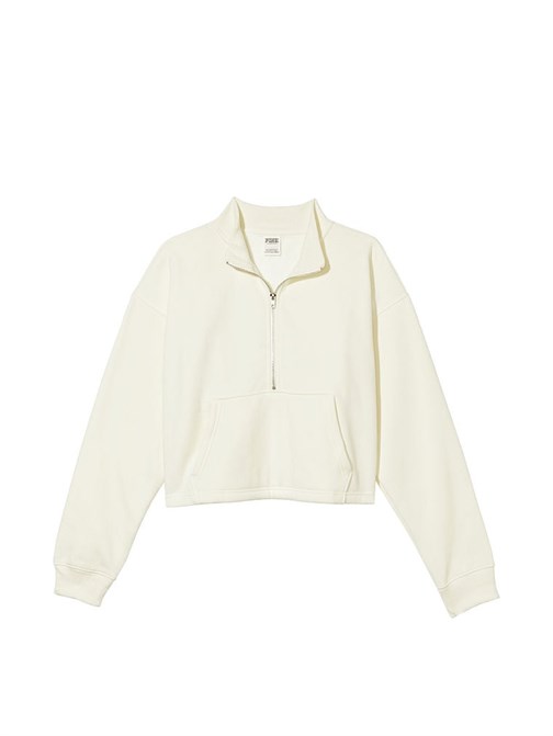 Premium Yarım Fermuarlı Polar Sweatshirt