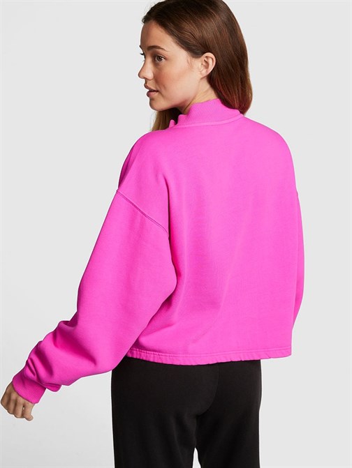 Premium Yarım Fermuarlı Polar Sweatshirt