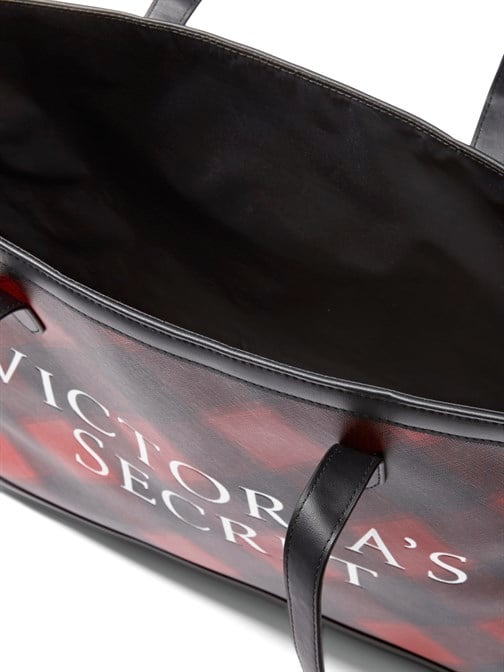 Red Buffalo Check Holiday Tote Çanta