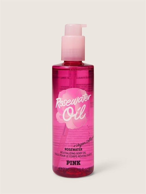 Rosewater Oil Vegan Kolajenli Canlandırıcı Vücut Yağı