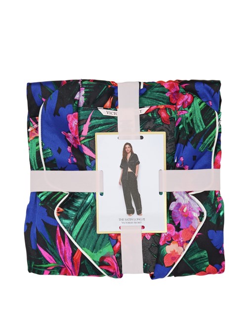 Saten Kısa Kollu Pijama Takımı
