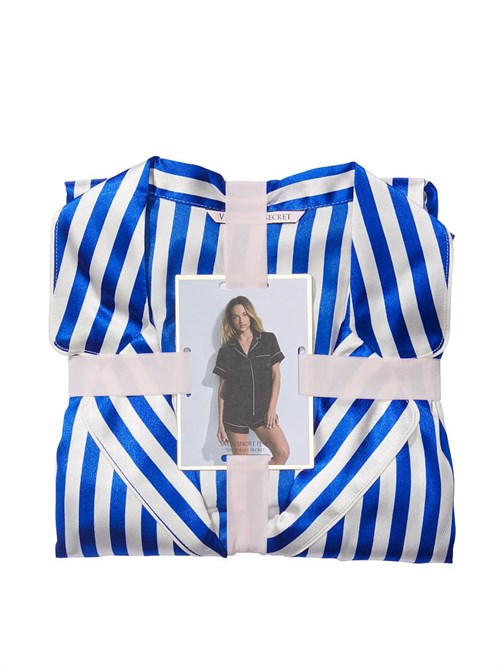 Saten Kısa Pijama Takımı