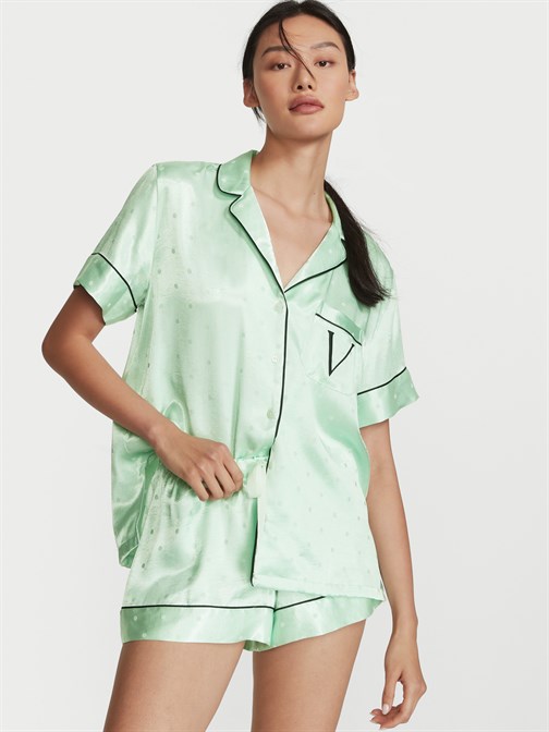 Saten Pijama Takımı