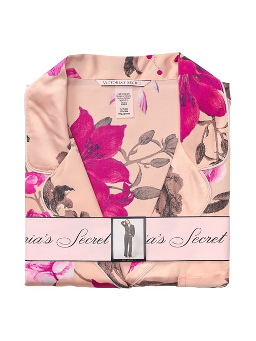 Satin Long PJ Set