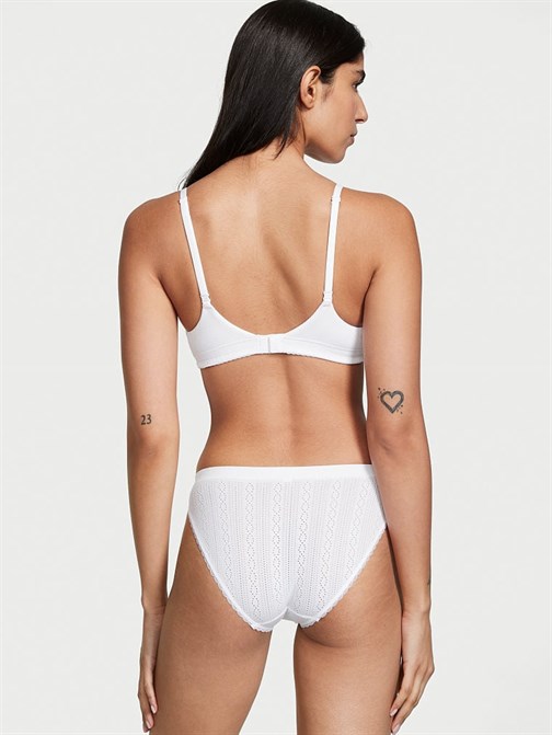 Seamless Pointelle Bikini Külot