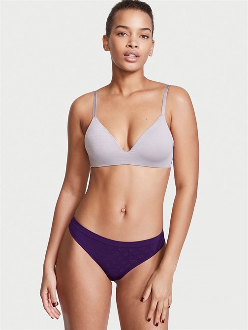 Seamless Pointelle Tanga