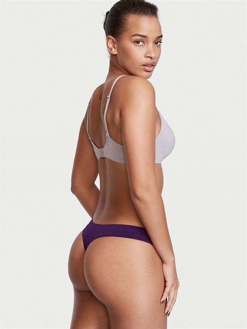 Seamless Pointelle Tanga