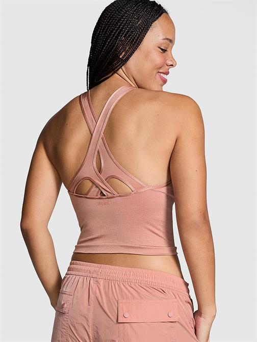 Seamless Sütyenli Halter Tişört