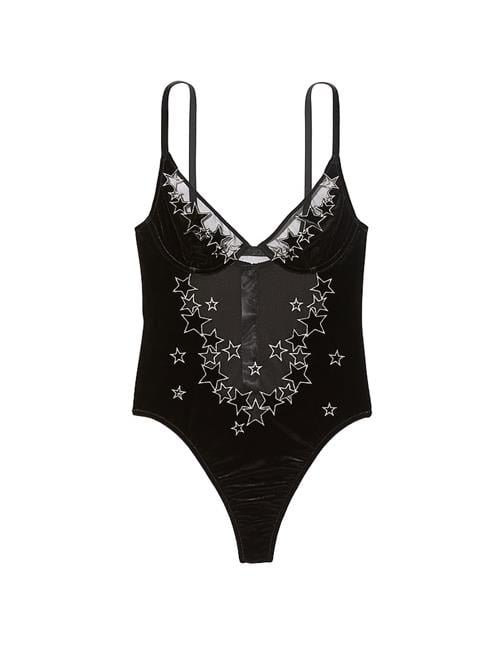 Starstruck Süslemeli Kadife Body