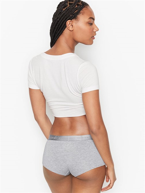 Stretch Cotton Boyshort Panty