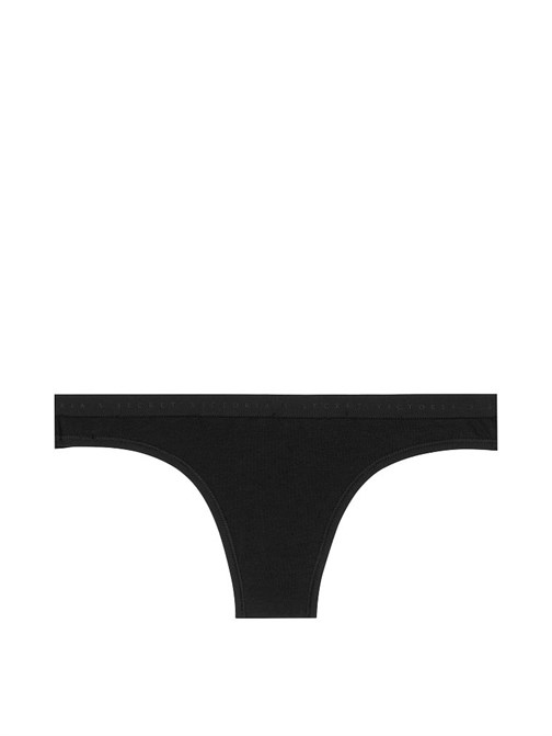 Stretch Cotton Thong Panty