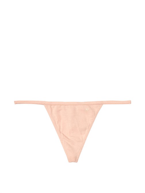 Stretch Cotton V-string Panty